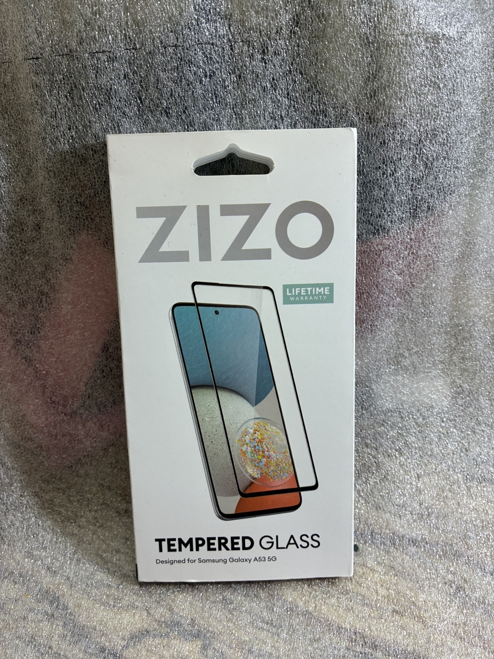 ZIZO Tempered Glass Screen Protector for Samsung Galaxy A53 5G - White